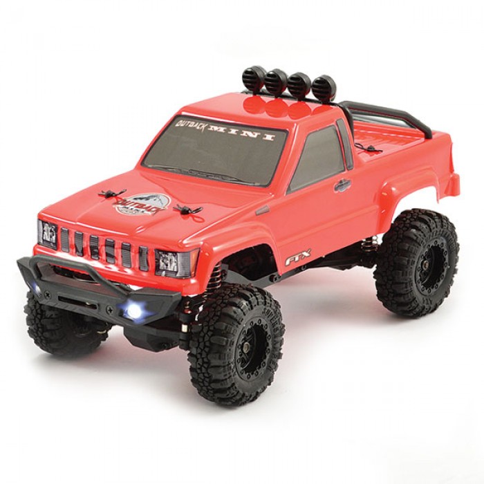 FTX Outback Mini 1/24 4x4 Scaler RTR con luci Rosso - Negozio di modellismo  - vendita online - Radiomodelli
