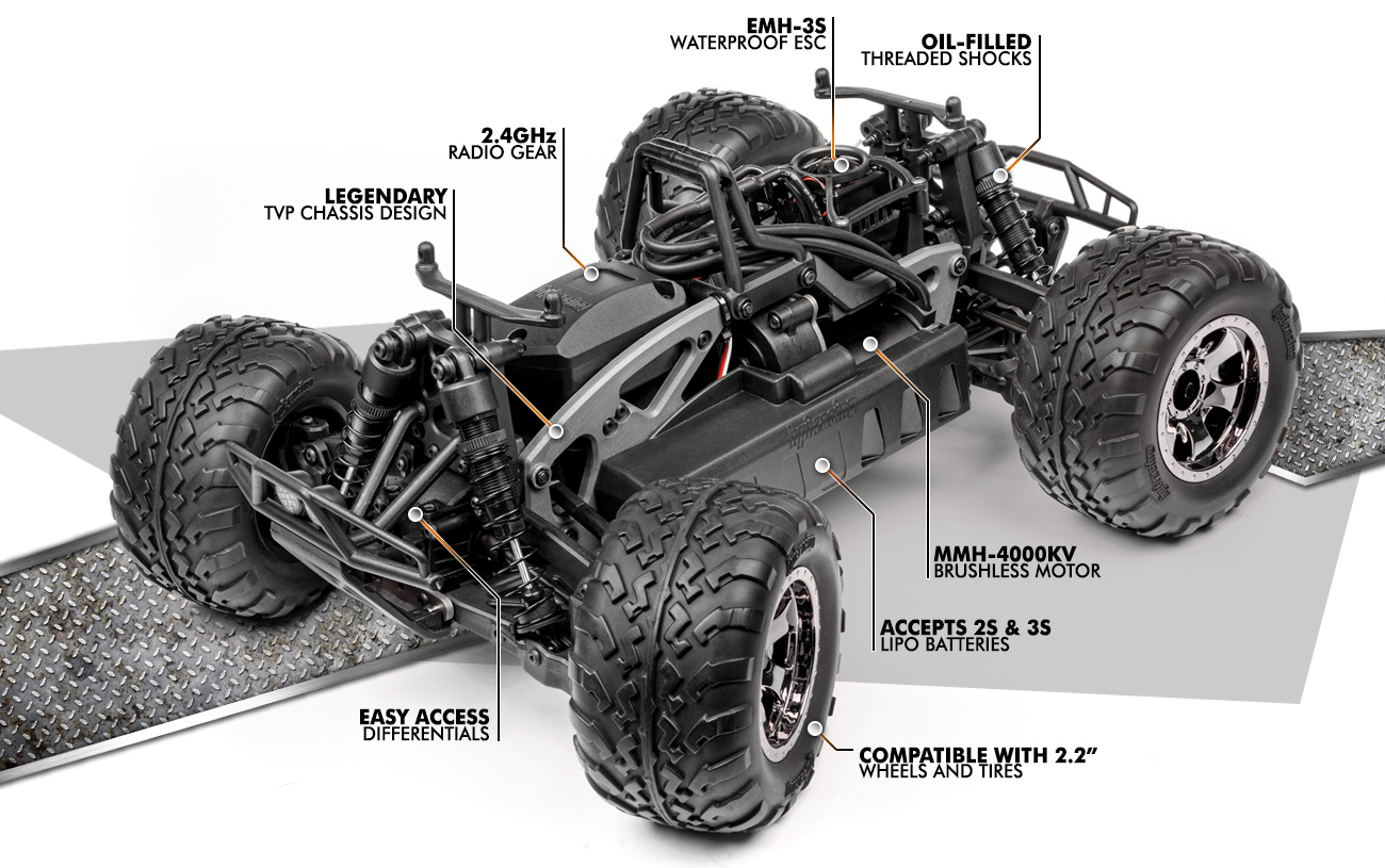 Hpi Savage XS FLUX 1/ 12 Raptor Brushless 01