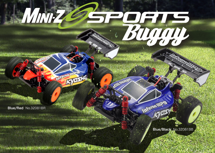 Kyosho Mini-z Buggy Sports Inferno mp9 Blue 1 