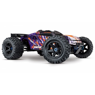 Traxxas E-REVO Brushless 4WD TQi TSM w/o Batt /Charger Purple