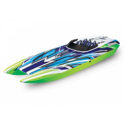 Traxxas DCB M41 Catamaran BL TQI TSM RTR GreenX