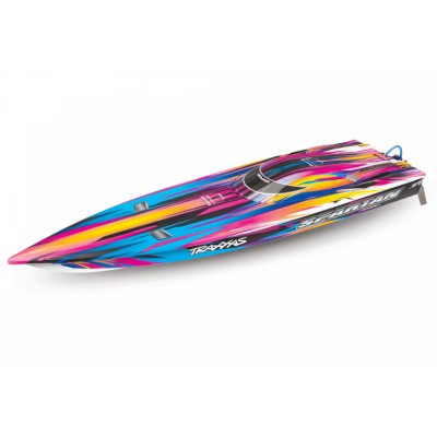 Traxxas Spartan BL TQi TSM Speedboat Brushless Pink