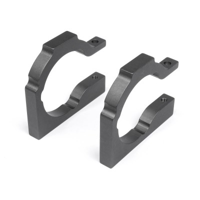 Hpi Racing Motor Mount Plate 8MM Gray