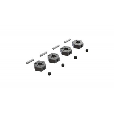 Arrma Set Ruota Esagonale Metallo 12mm 4