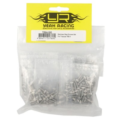 Yeah Racing Stainless Steel Screws Set TRX4