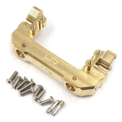 Yeah Racing Fender Front Servo Support Brass 77gr Axial SCX10 III 