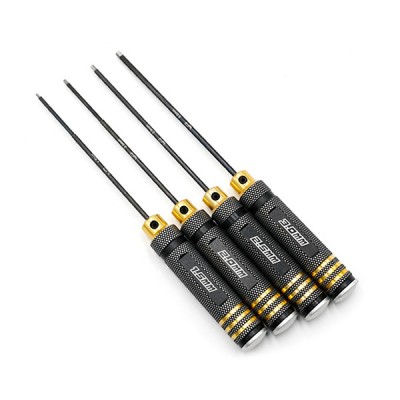 Yeah Racing Hex screwdriver set  Black Gold 4