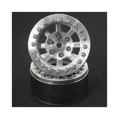 Yeah Racing Wheels 1.9 Aluminium CNC 8 Spokes Beadlock 2 Scaler