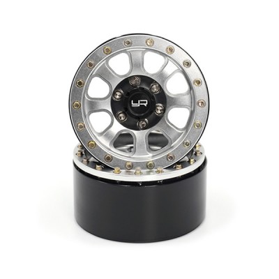 Yeah Racing Wheels 1.9 Aluminium CNC 8 Spokes Beadlock 2 Scaler