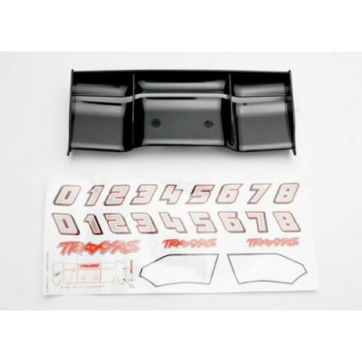 Traxxas Wing Black Decal Sheet