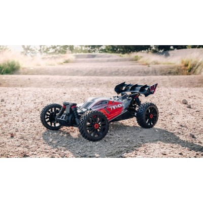 Arrma Typhon 3S V3 4WD BLX 1/8 Buggy RTR Rosso Grigio