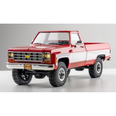 FMS Chevrolet K- 10 Scaler 4x4 1 /18 RTR With Lights Red