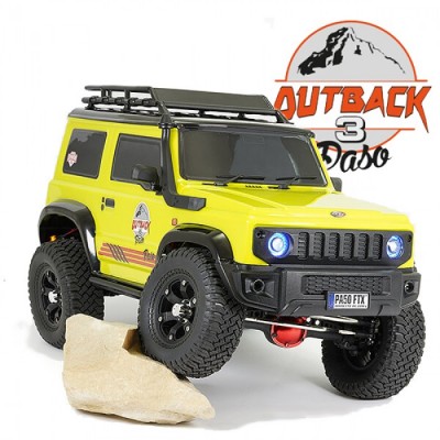 FTX Outback 3 Paso 1/ 10 4x4 Scaler Crawler Con Luci RTR Giallo