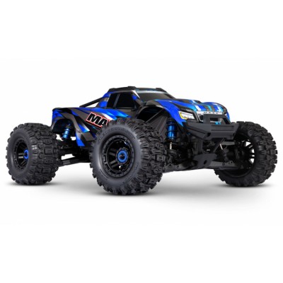 Traxxas Maxx Wide VXL Monster Truck 4S Blue