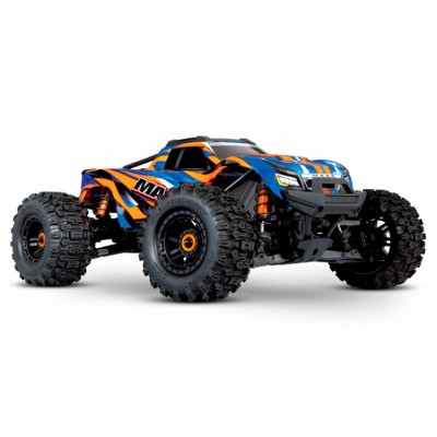 Traxxas Maxx Wide VXL Monster Truck 4S Orange