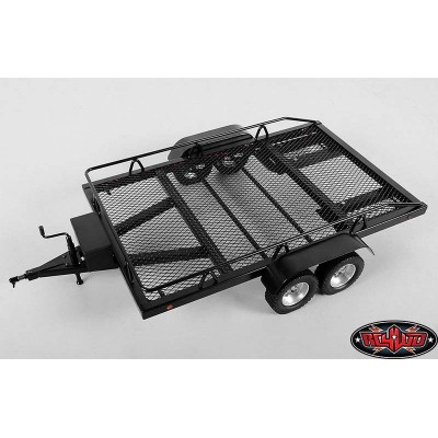 Rc4wd BigDog Heavy Duty 1 /8 Scale 2 Axle Trailer With Lights And Ramps