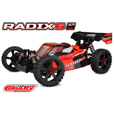 Corally Radix XP 6S Rc Buggy 4WD Brushless 1 /8 Scale RTR