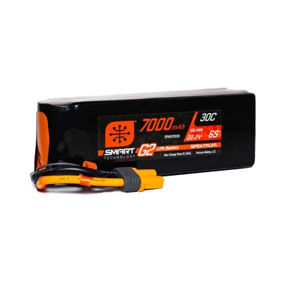 Spektrum Battey Lipo 6S 22.2V 7000mah 30c Smart EC5