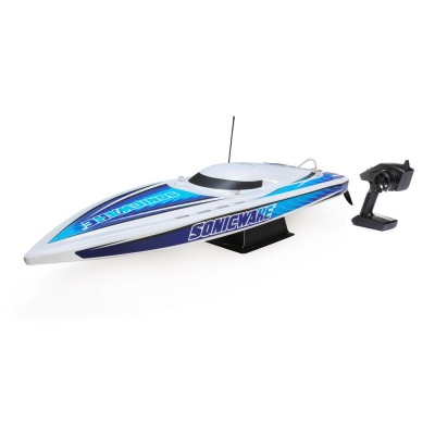 Proboat Sonicwake 36 V2 Self-Righting Brushless Boat RTR White