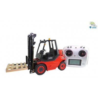 Lesu Forklift Linde 1 /14 Hydraulic RTR Ready to Run Color Red