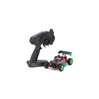 Kyosho Mini-Z Buggy  MB010 1 /24 Inferno MP10 TKI3 Pink  /Green Readyset