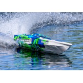 Traxxas Spartan BL TQi TSM Speedboat Brushless Green