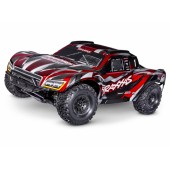 Traxxas Maxx Slash VXL 4WD 1 /8 RTR TQi TSM Rosso w/o Batteria /Caricabatteria