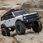 Axial Scx24 Ford Bronco V2 Scaler 4x4 1/ 24 RTR White