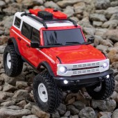 Axial Scx24 Ford Bronco V2 Scaler 4x4 1/ 24 RTR Red