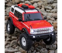 Axial Scx24 Ford Bronco V2 Scaler 4x4 1/ 24 RTR Red