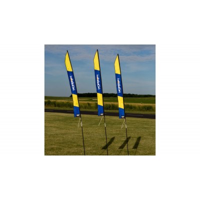 6 ft 1,80m FPV Slalom Gate Banner with Stakes Horizon Logo