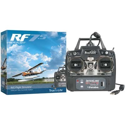 RealFlight 7.5 Elite with InterLink Controller Mode 2