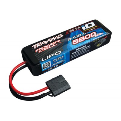 Battery Traxxas ID Lipo 2S 7.4V 5800 Mah 25C