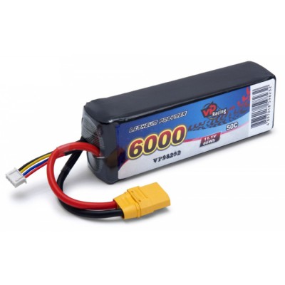 Battery Vapex Lipo 3S 11 .1V 6000 Mah 50C XT90