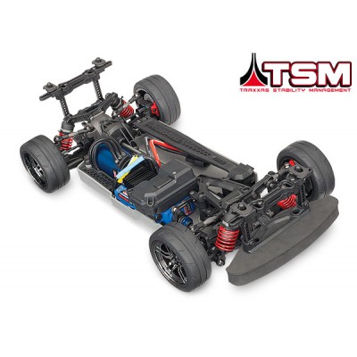 Traxxas Chassis GT 4Tec 2.0 VXL 3S Brushless TQi TSM Onroad