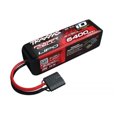 Traxxas ID Batteria Lipo 3S 11,1V 6400 Mah 25C