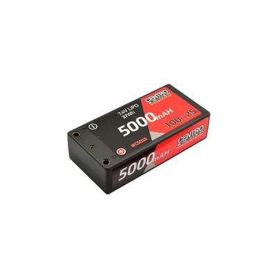 Battery LiPo 2S 7,4V 5000Mah BRCA 100c 200c Shorty Hard Case