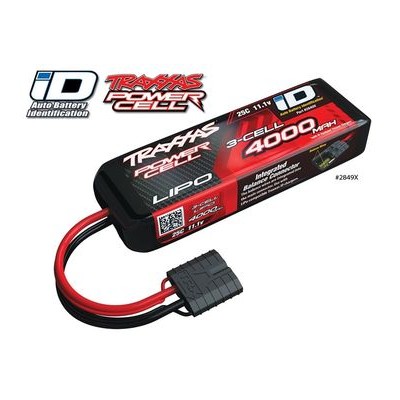 Traxxas ID Batteria Lipo Short 3S 11,1V 4000 Mah 25C