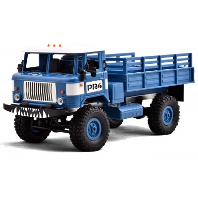 Funtek PR4 Camion Militare 4x4 1/ 16 con Luci RTR Blu