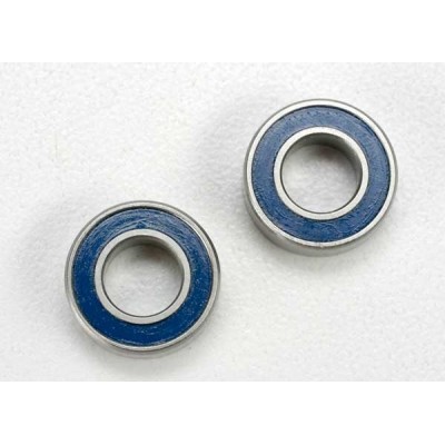 Traxxas Ball Bearings Blue Rubber Sealed 6x12x4mm (Pair)