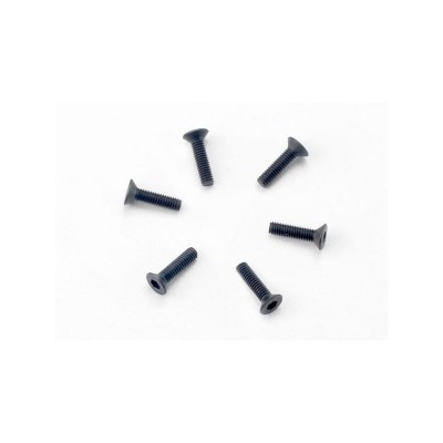 Traxxas Screws 2,5x10MM Countersunk Machine Hex Drive 6