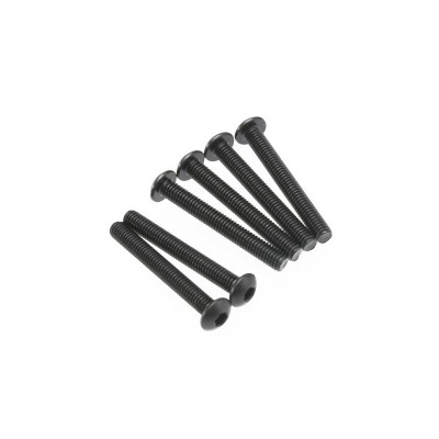 Traxxas Screws 3 X 23mm Buttonhead Machine (hex Drive) (6)