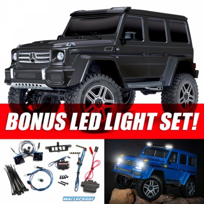 Traxxas TRX4 Mercedes G500 Black RTR Led