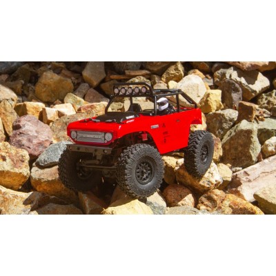 Axial Scx24 Deadbolt mini Scaler 4x4 1/ 24 RTR Rosso