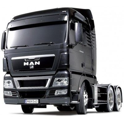 Tamiya Kit Camion MAN TGX 6x4 XLX Nero 3 assi RTF 1/14 56325