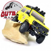 FTX Outback Mini 2 Paso 1/24 4x4 Scaler RTR Giallo