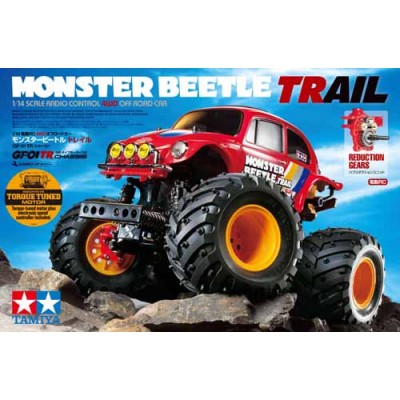 Tamiya Monster Beetle trail R/C Kit 4WD GF-01TR Chassis