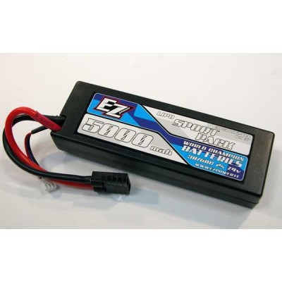 LIPO 5000 MAH 2S 7,4V-HARD CASE 40C - TXX