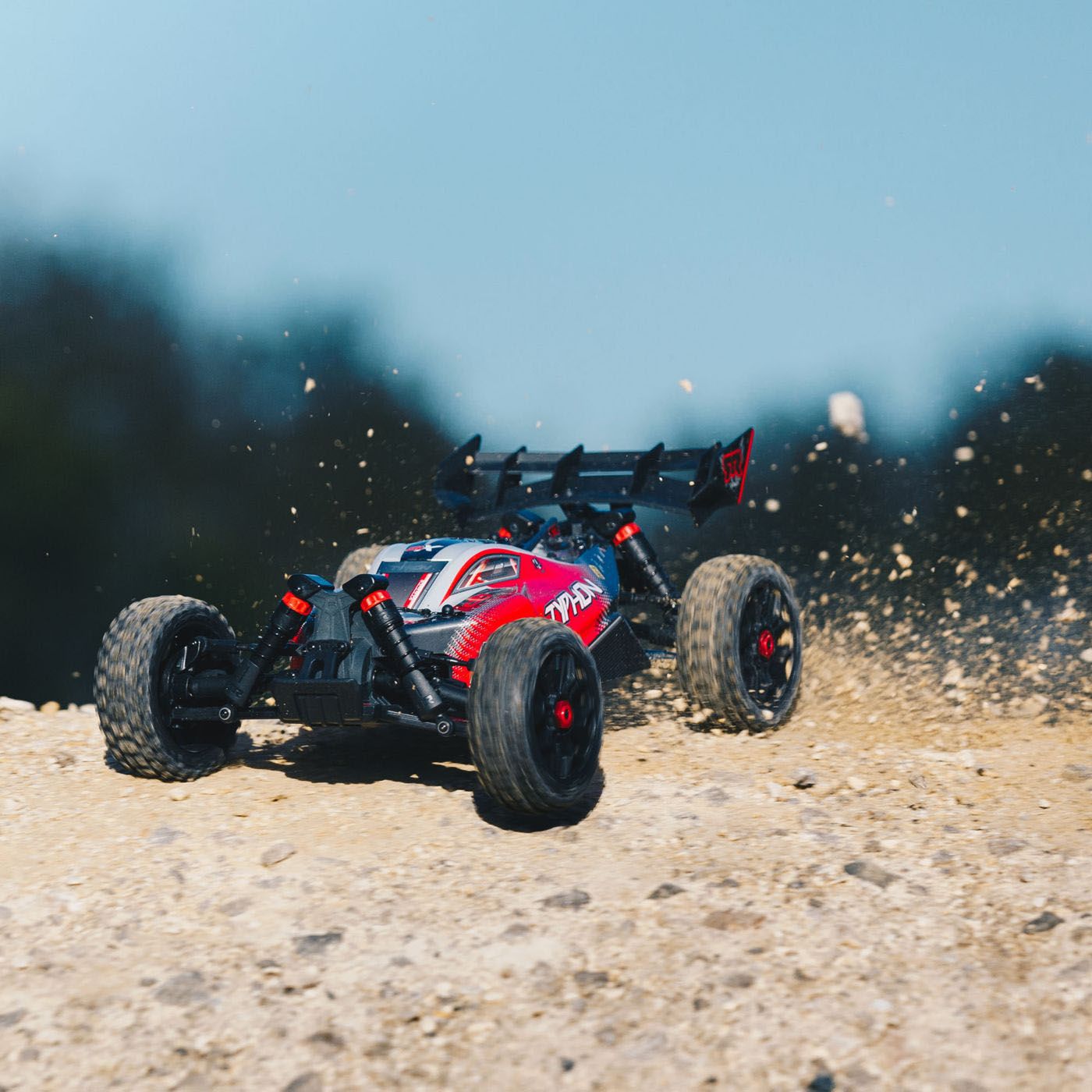 Arrma Typhon 3S V3 4WD BLX 1 /8 Buggy RTR Red Grey - Negozio di ...