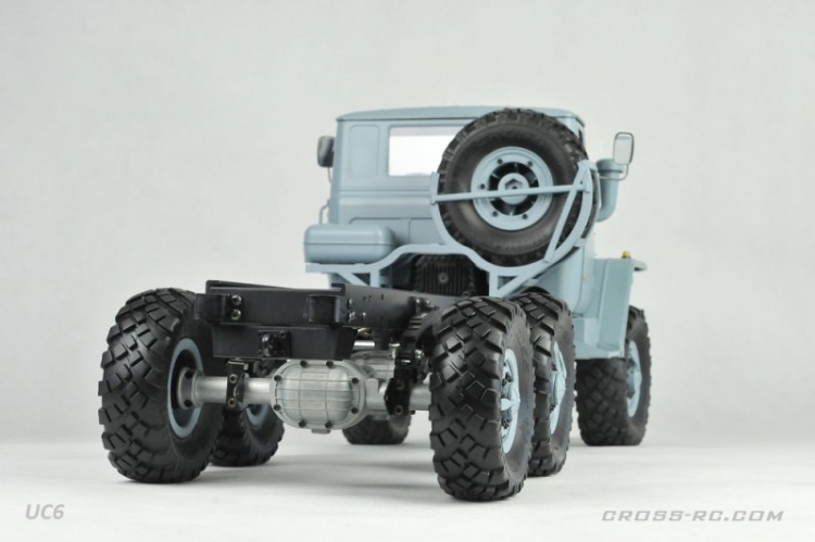 Cross RC Camion Trial 6x6 in Metallo UC6 Kit 05